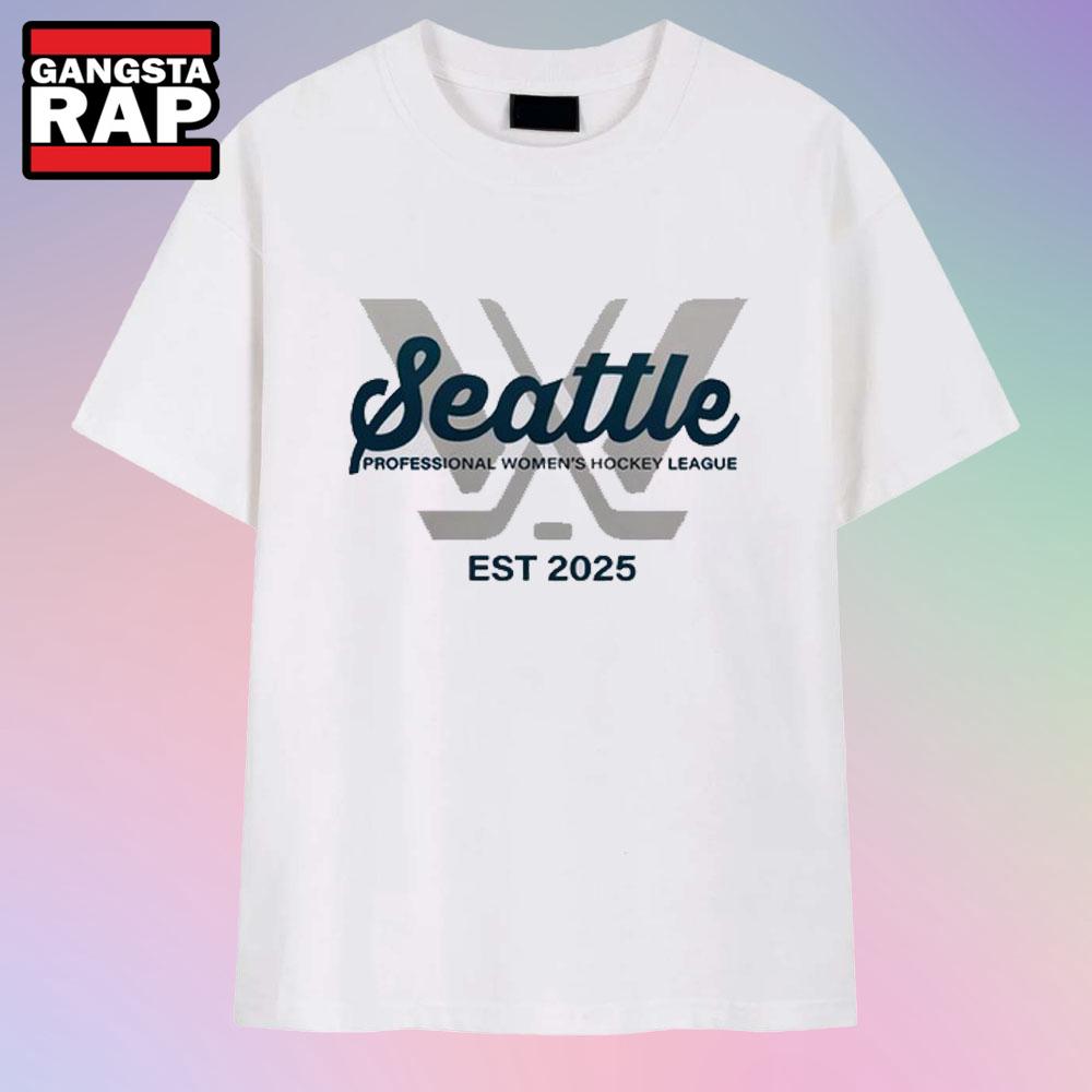 Seattle Professional Women's Hockey League EST 2025 T Shirt