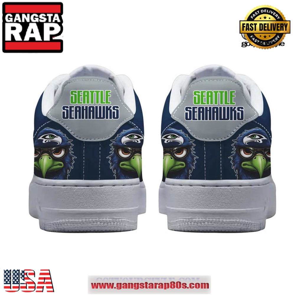 Seattle Seahawks Go Hawks Limited Air Force 1 Running Sneakers Shoes Seattle Seahawks Go Hawks Limited Air Force 1 Running Sneakers Shoes