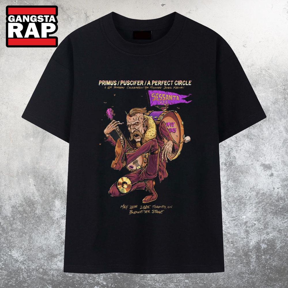 Sessanta Budweiser Stage Toronto, ON May 22 2025 Tour T Shirt