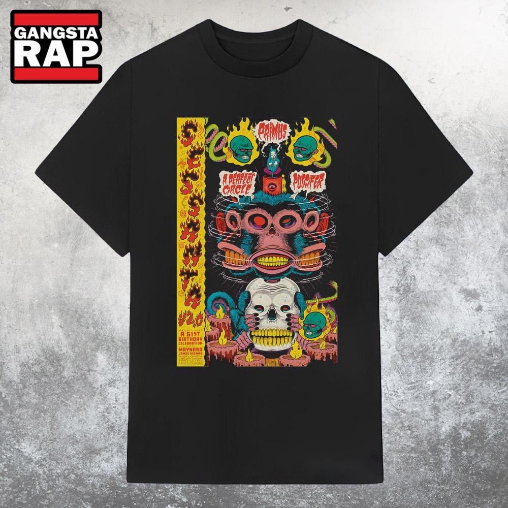 Sessanta Midflorida Credit Union Amphitheatre May 8 2025 Tampa, FL Concert T Shirt