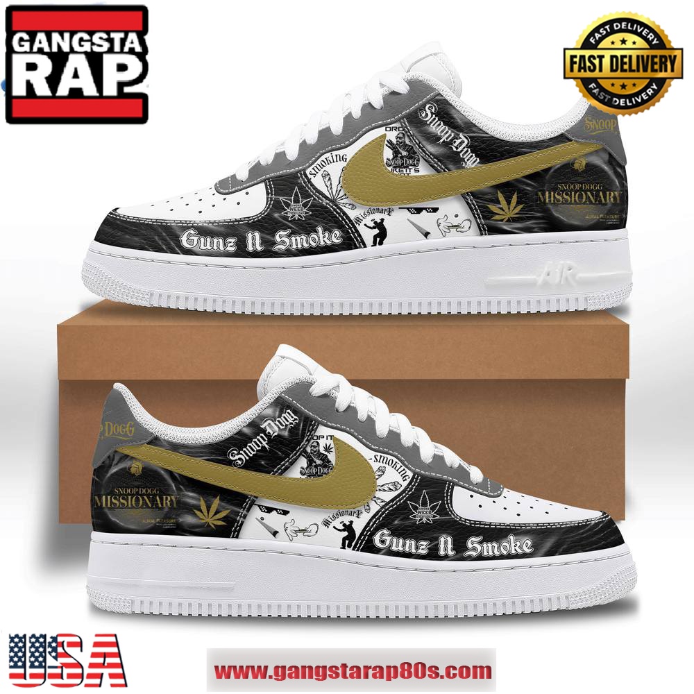 Snoop Dogg Missionary Air Force 1 Running Sneakers Shoes