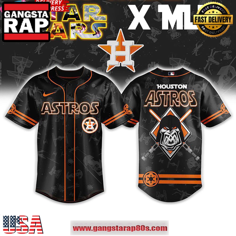 Star Wars Night x MLB Houston Astros 2025 Baseball Jersey Shirt Star Wars Night x MLB Houston Astros 2025 Baseball Jersey Shirt