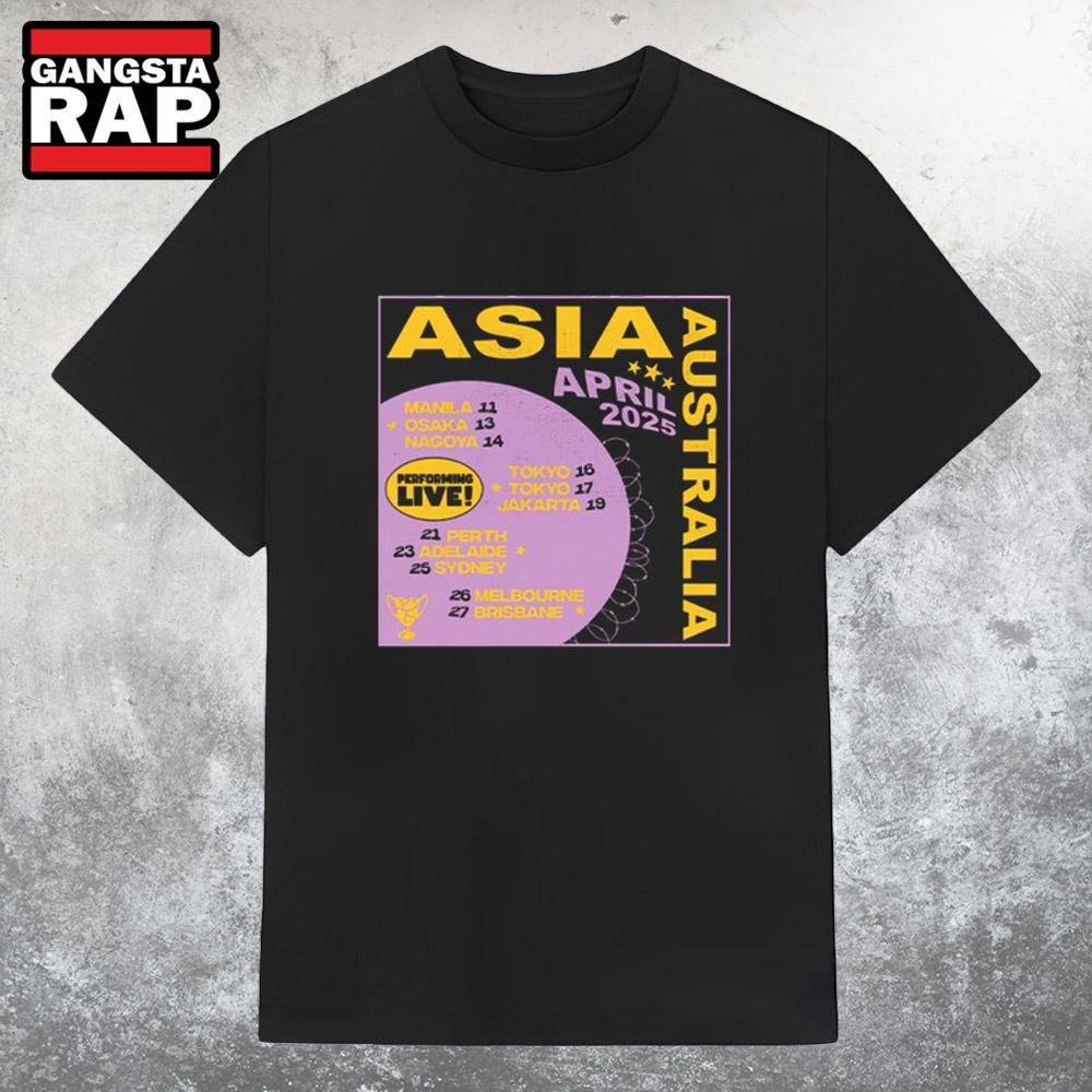 State Champs Aus Asia Tour 2025 T Shirt