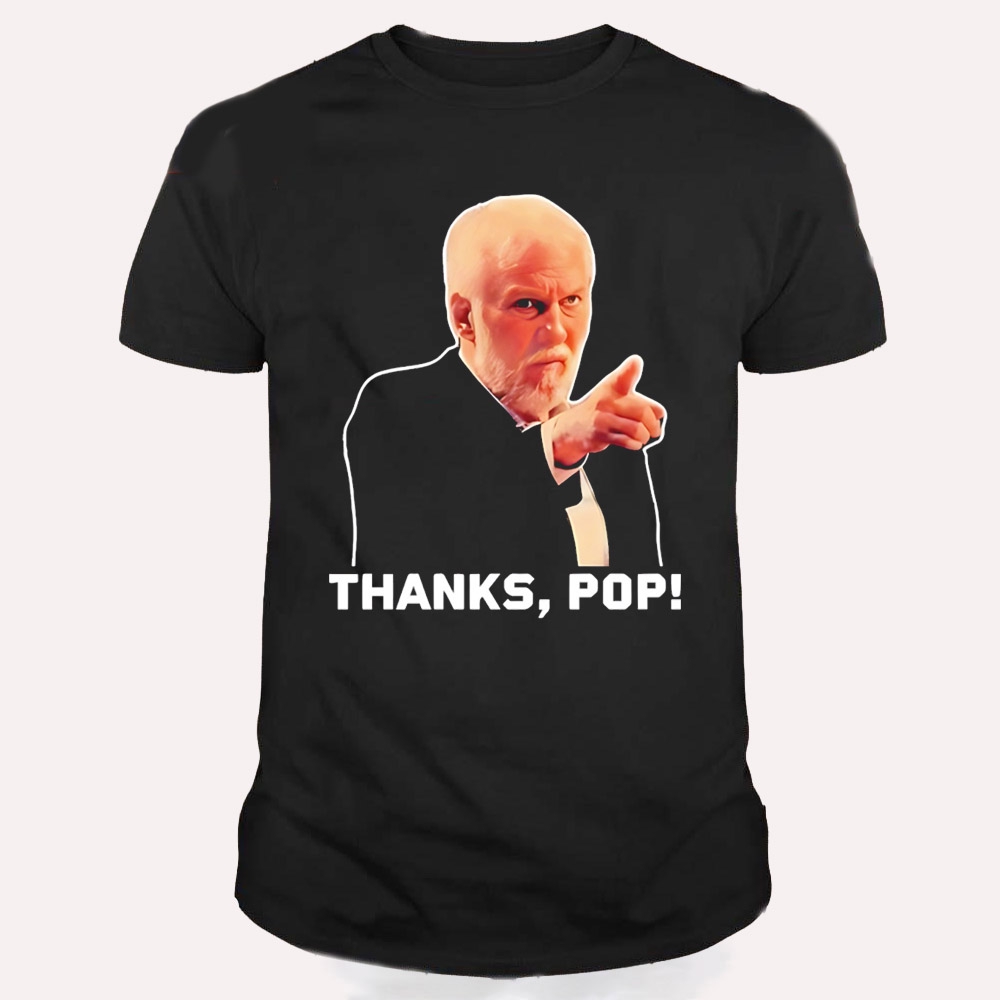 Steve Kerr And Ime Udoka Gregg Popovich Thanks Pop T Shirt