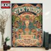 Stick Figure Cali Vibes Marina Green Long Beach, CA Jun 7 2025 Tour Poster Canvas Art