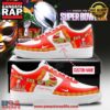 Super Bowl LIX 2025 Special Edition Air Force 1 Running Sneakers Shoes