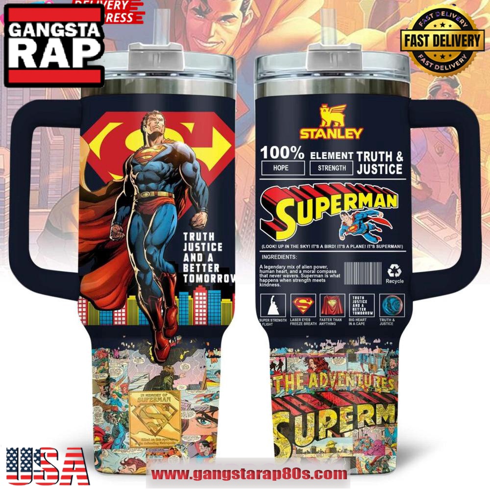 Superman x Stanley Limited Edition Tumbler Cup