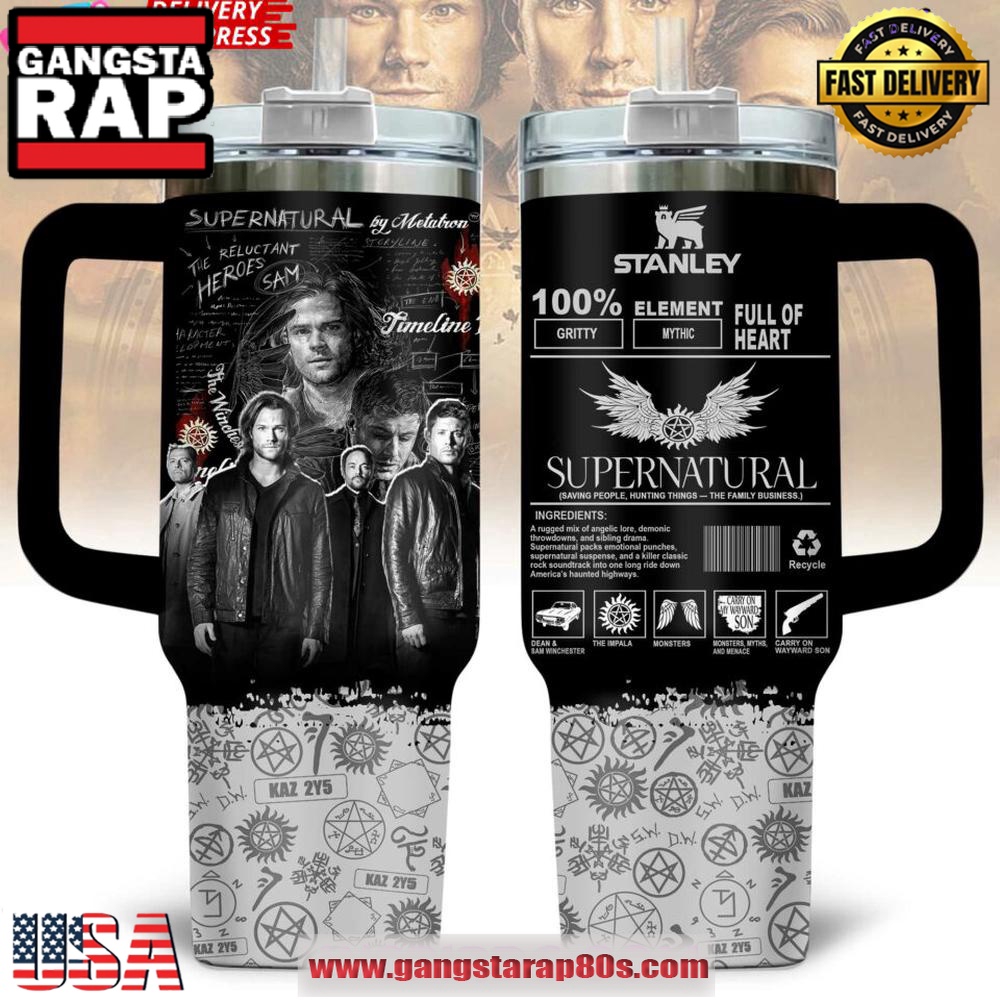 Supernatural x Stanley Limited Edition Tumbler Cup