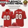 Tampa Bay Buccaneers Celebrate The Legacy of 50 Seasons Red Football Jersey 2 Tampa Bay Buccaneers Celebrate The Legacy of 50 Seasons Red Football Jersey