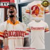 Tampa Bay Buccaneers Duvin Designs Co. Cream Cabana T-Shirt