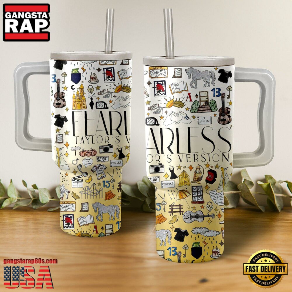 Taylor Swift Music Custom Stanley Quencher 40oz Stainless Steel For Fans