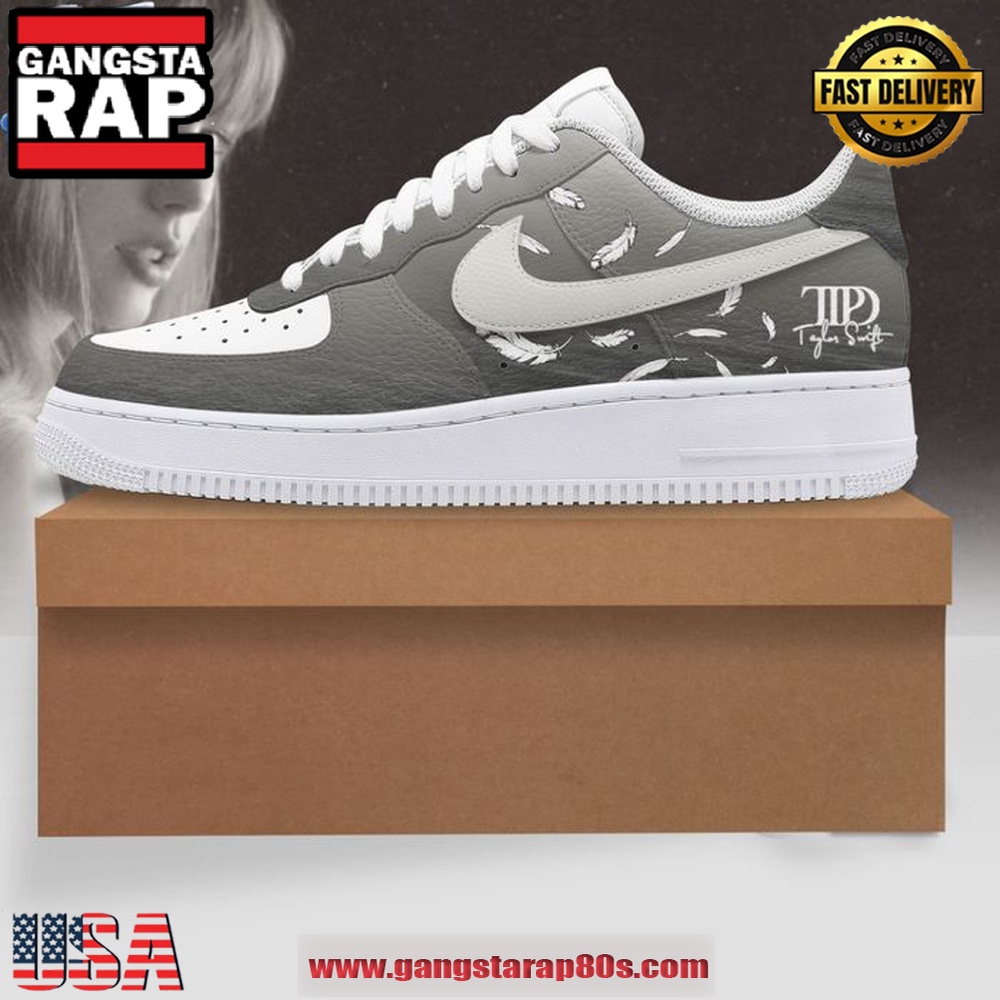 Taylor Swift TTPD Limited Edition Air Force 1 Running Sneakers Shoes