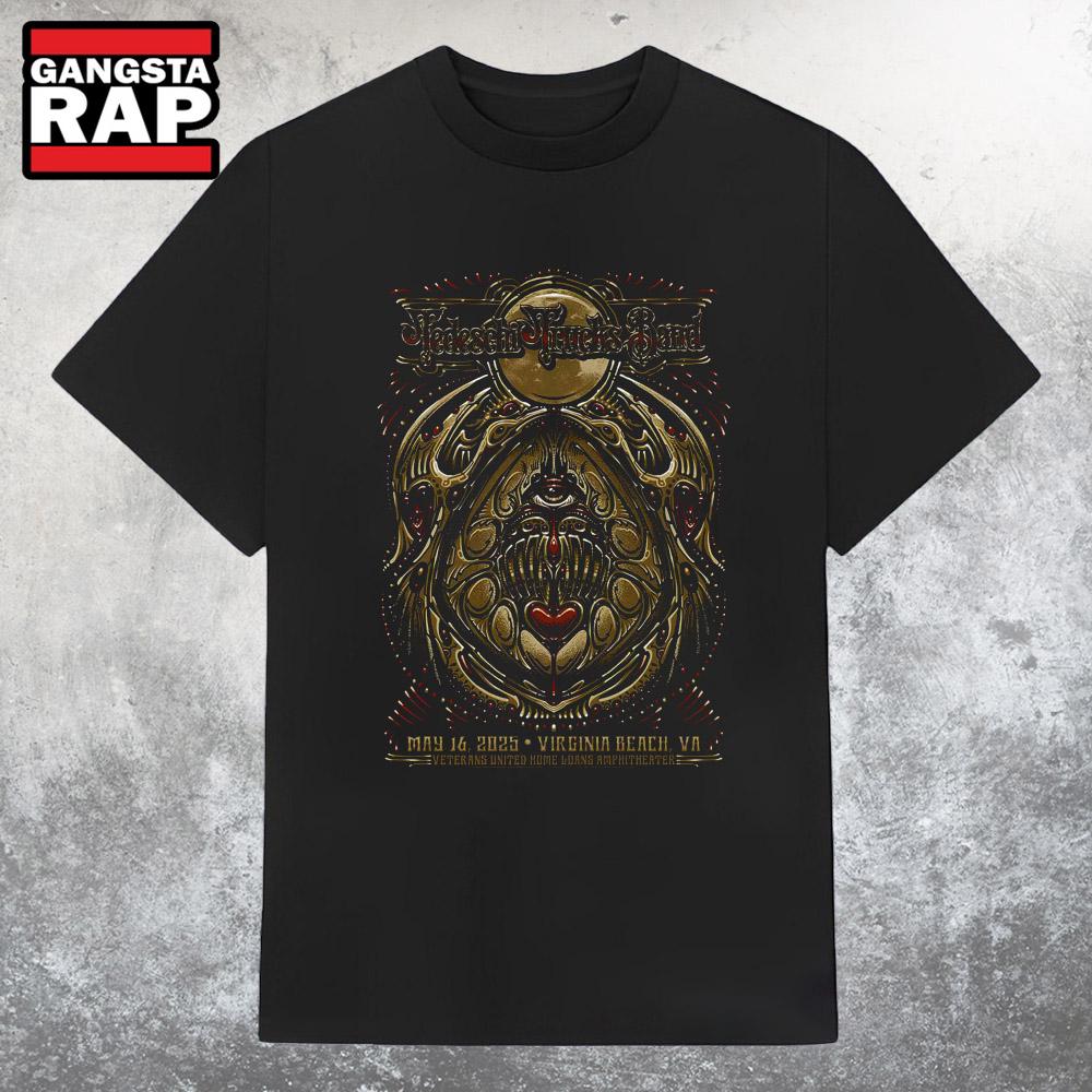 Tedeschi Trucks Band Veterans United Home Loans Amphitheater Virginia Beach, VA May 16 2025 Concert T Shirt