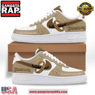 Texas Longhorns x LOTR Special Limited Edition Air Force 1 Running Sneakers Shoes