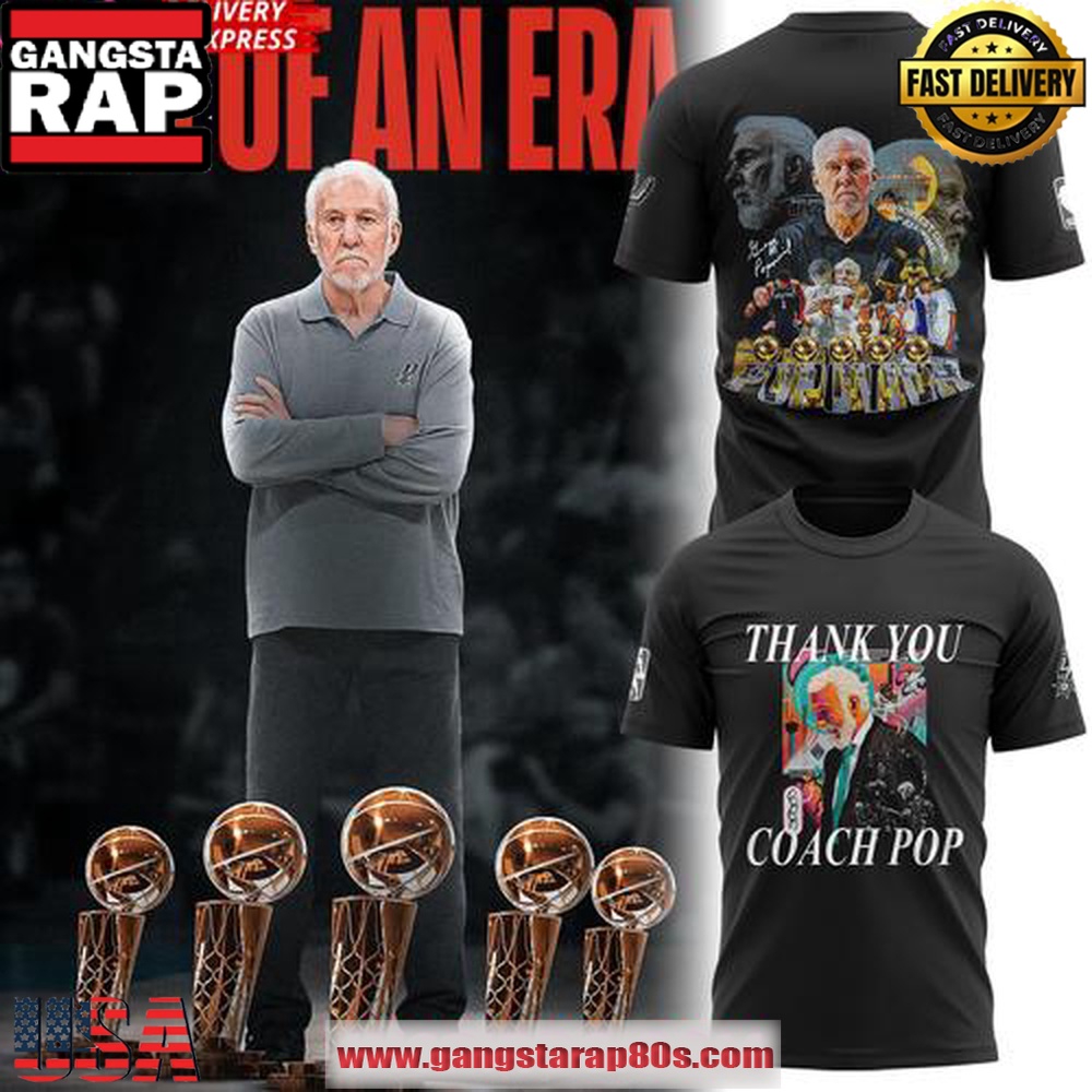 Thank You Coach Gregg Popovich Special T-Shirt