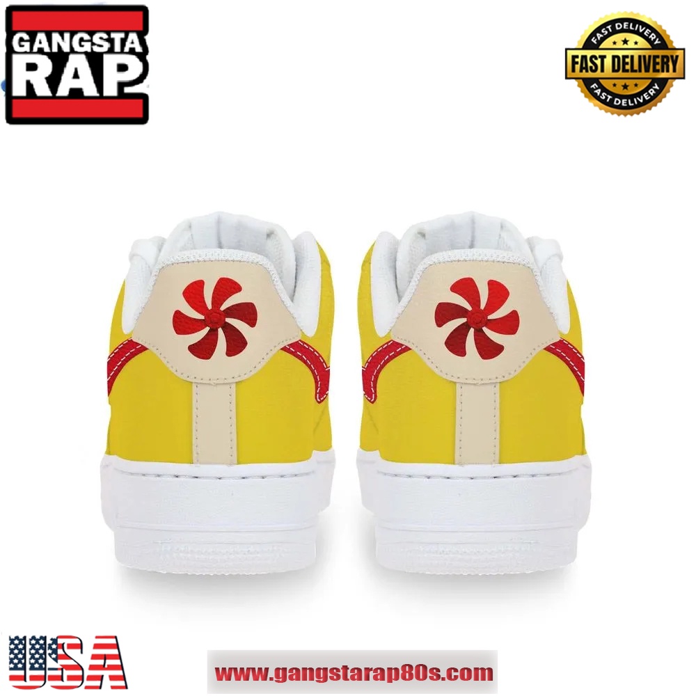 The Beatles Yellow Submarine Air Force 1 Running Sneakers Shoes