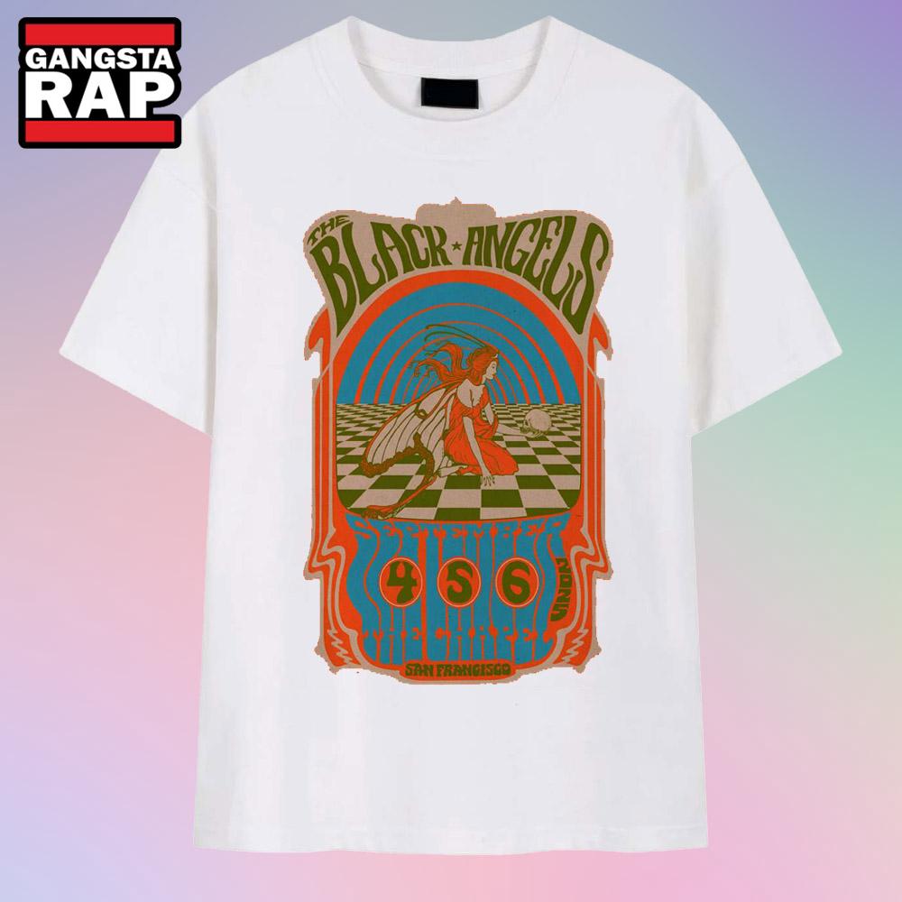 The Black Angels Tour Sep 4-5-6 2025 The Chapel San Francisco, CA T Shirt The Black Angels Tour Sep 4-5-6 2025 The Chapel San Francisco, CA T Shirt