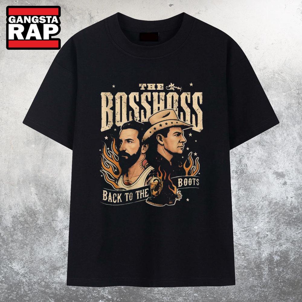 The BossHoss Back To The Boots Album Release Club Tour 2025 T Shirt