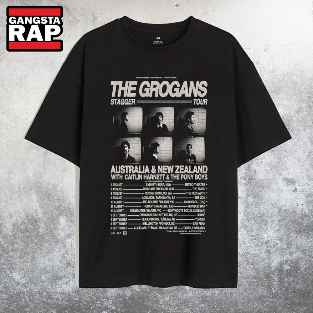 The Grogans Stagger Tour 2025 Poster T Shirt