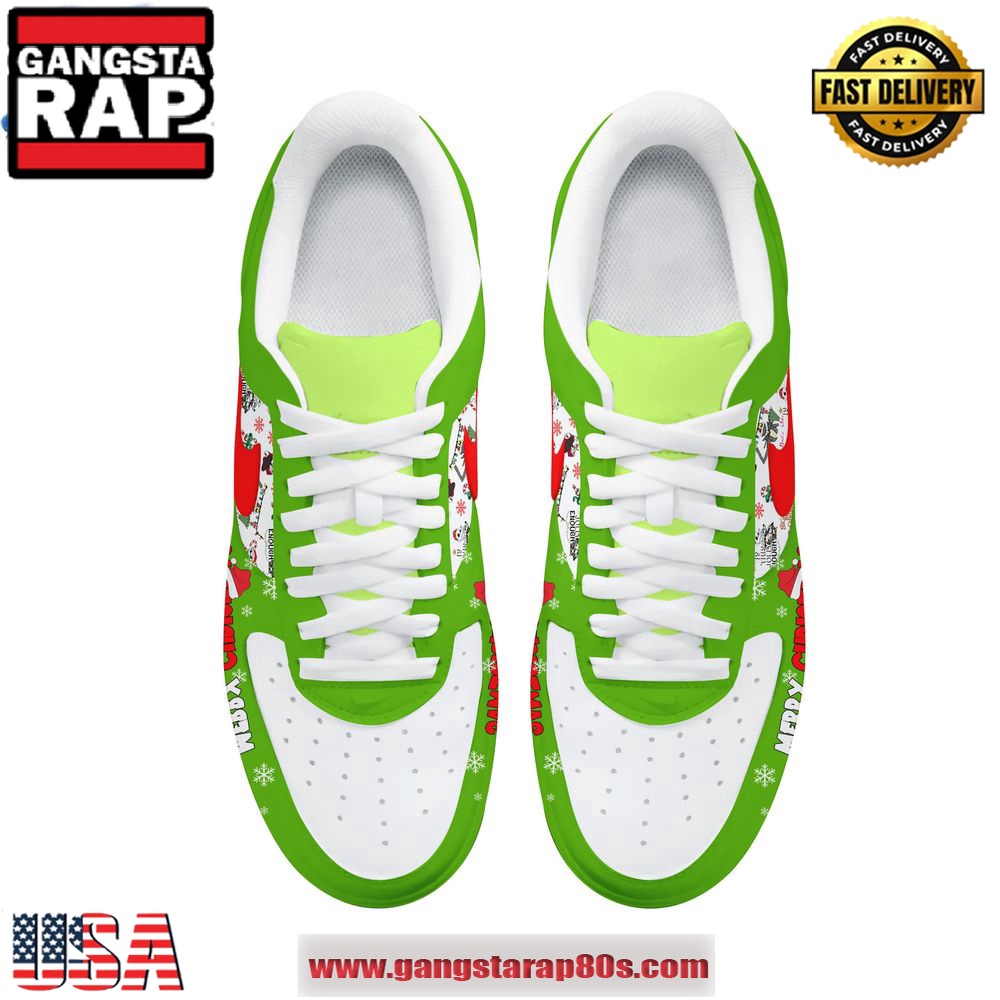 The Nightmare Before Christmas Merry Christmas 2024 Air Force 1 Running Sneakers Shoes The Nightmare Before Christmas Merry Christmas 2024 Air Force 1 Running Sneakers Shoes