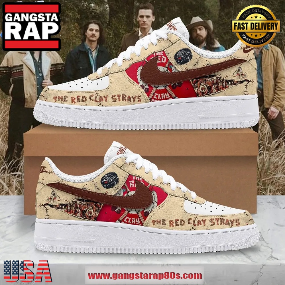 The Red Clay Strays Get Right 2025 Tour Air Force 1 Running Sneakers Shoes