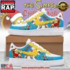 The Simpsons Merry Christmas Limited Edition Air Force 1 Running Sneakers Shoes