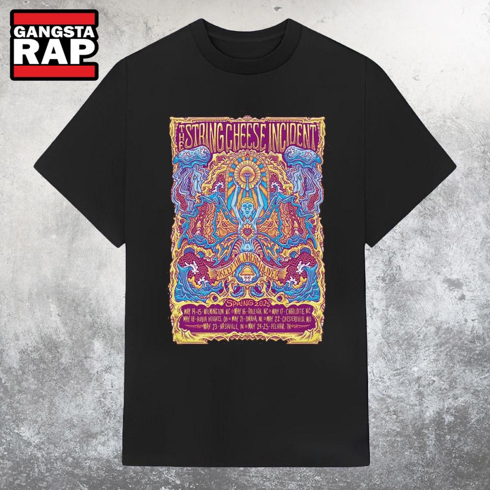 The String Cheese Incident Spring Tour 2025 T Shirt