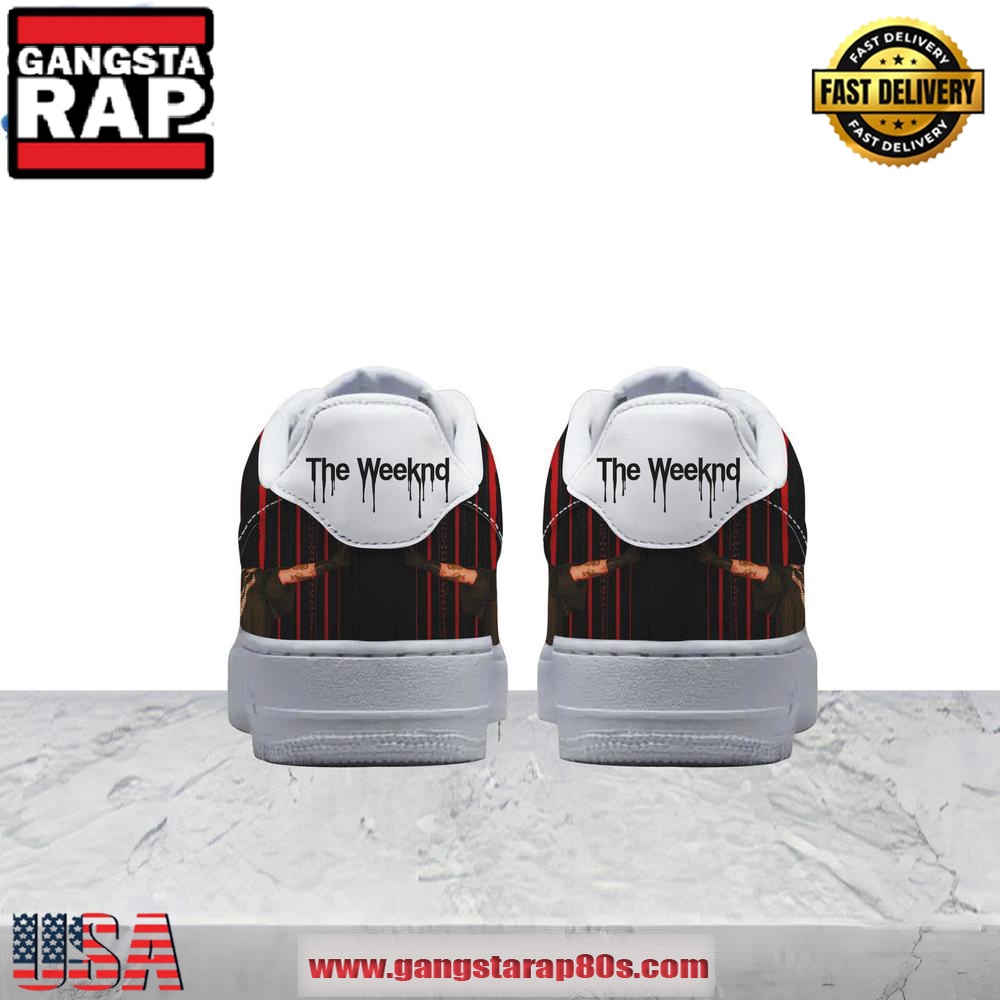 The Weeknd XO Special New Edition Air Force 1 Running Sneakers Shoes The Weeknd XO Special New Edition Air Force 1 Running Sneakers Shoes