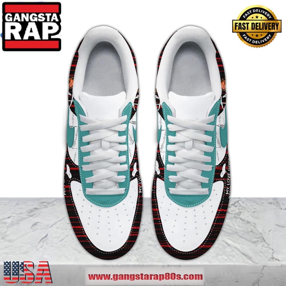 The Weeknd XO Special New Edition Air Force 1 Running Sneakers Shoes