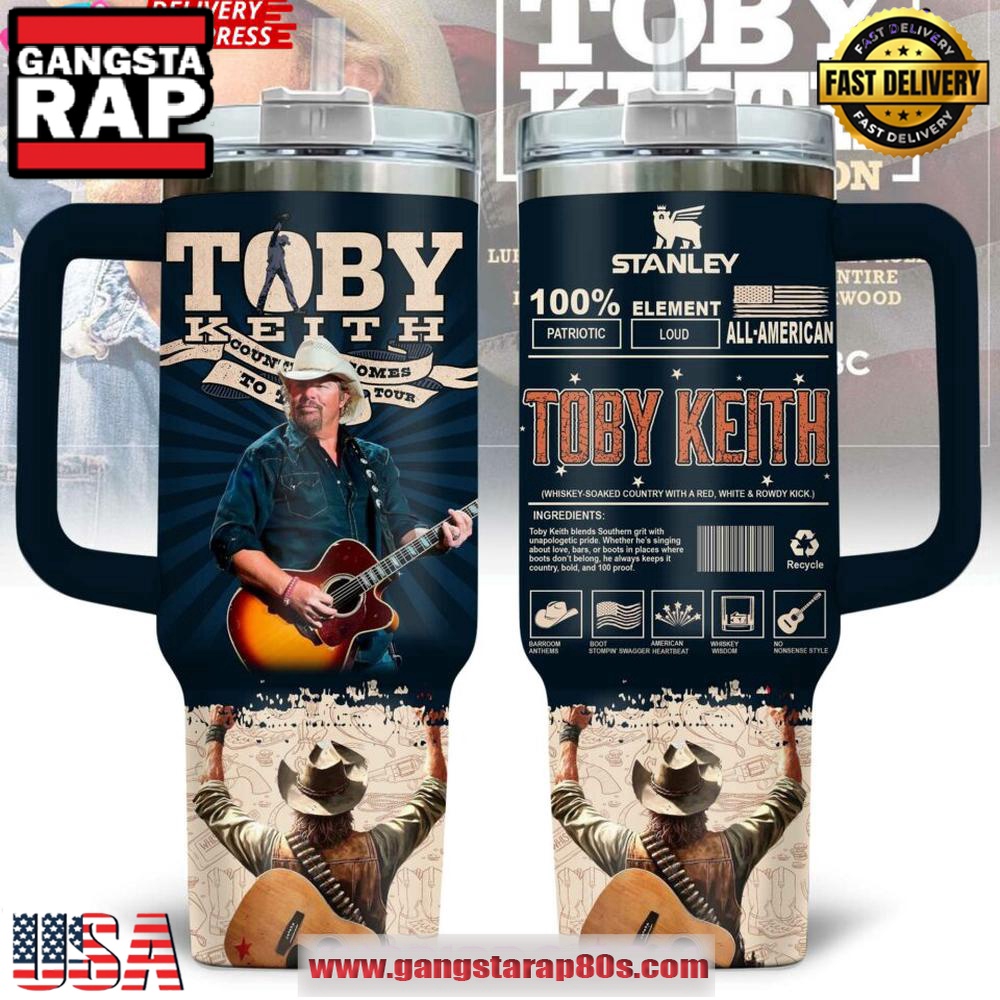 Toby Keith x Stanley Limited Edition Tumbler Cup 40oz Toby Keith x Stanley Limited Edition Tumbler Cup 40oz