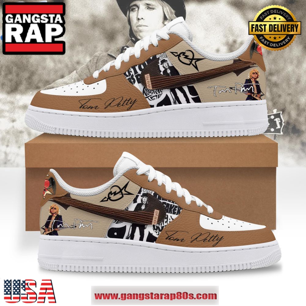 Tom Petty Heartbreakers Beach Party Limited Air Force 1 Running Sneakers Shoes