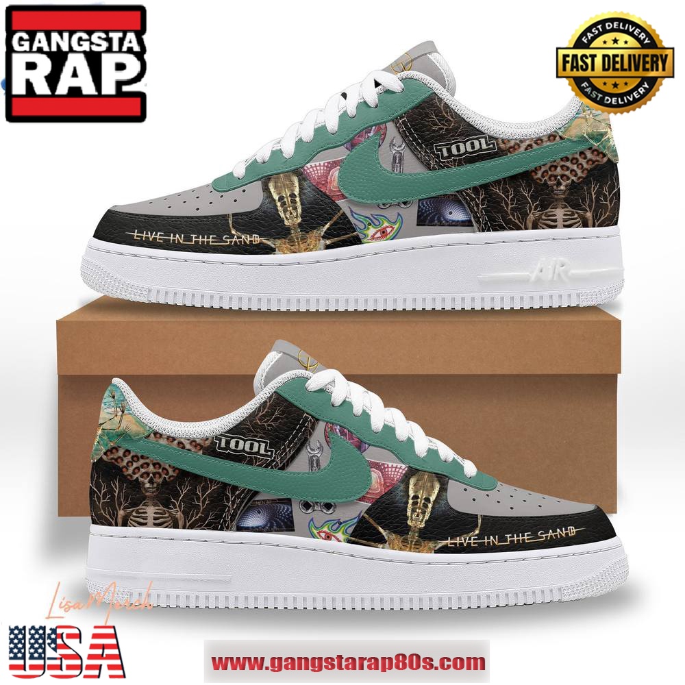 Tool Live In The Sand Air Force 1 Running Sneakers Shoes