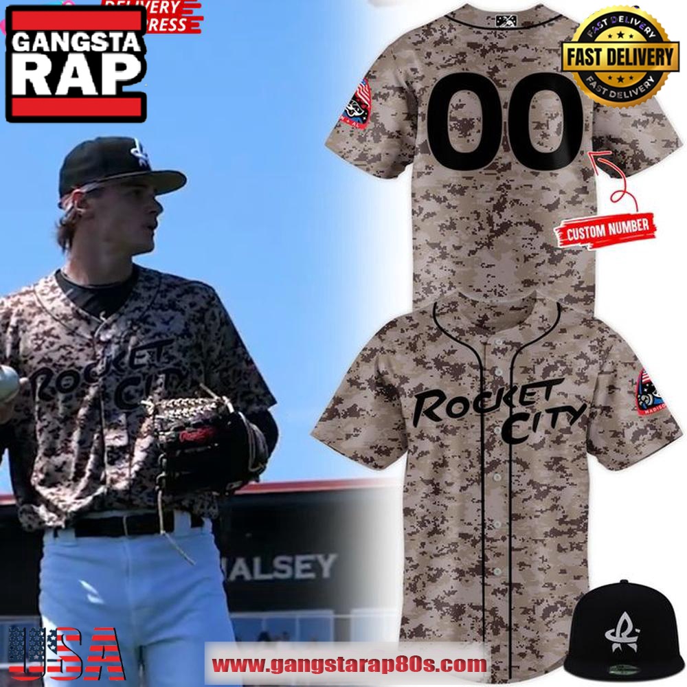 Trash Pandas 2025 Armed Forces Baseball Jersey