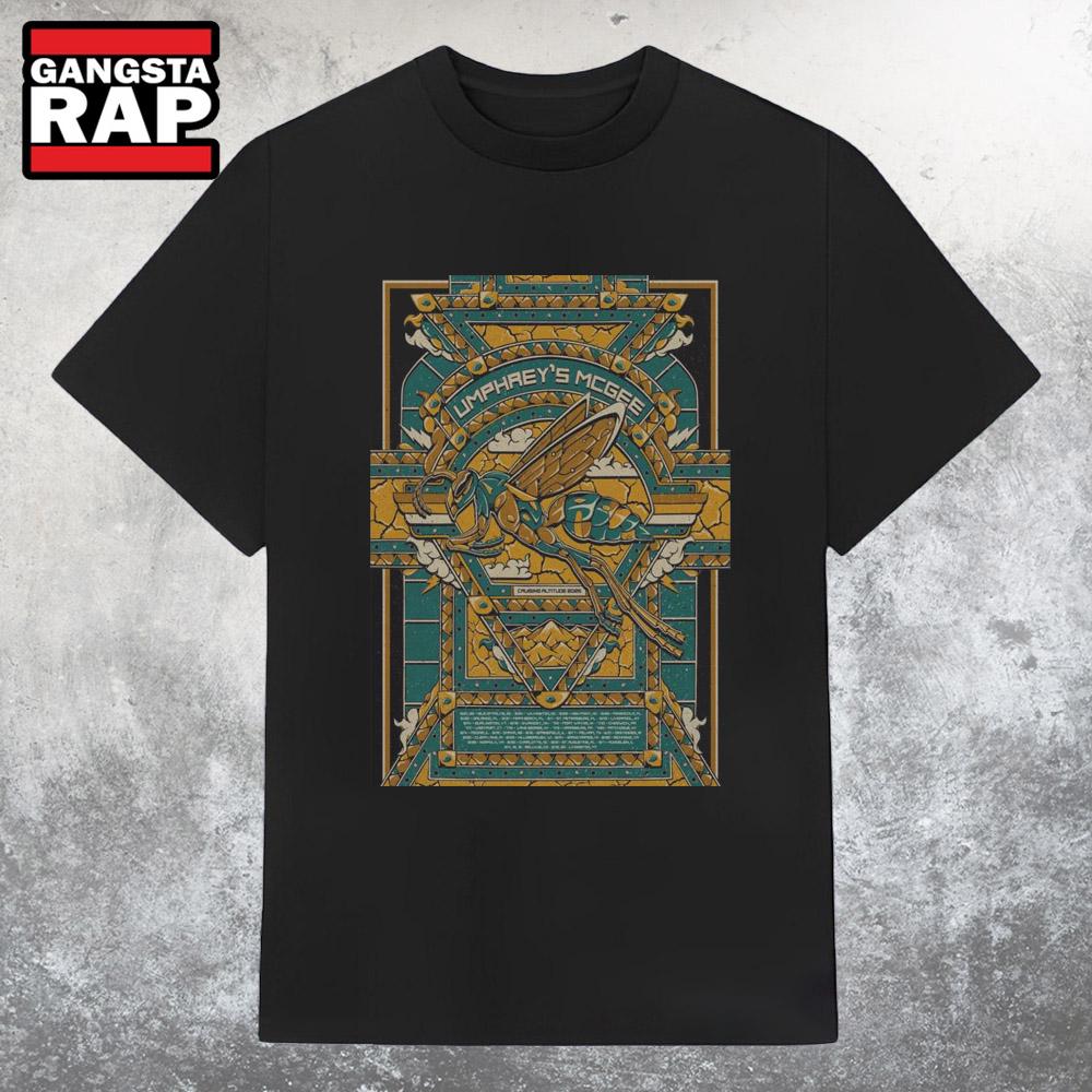 Umphrey's Mcgee Cruising Altitude Tour 2025 T Shirt Umphrey's Mcgee Cruising Altitude Tour 2025 T Shirt