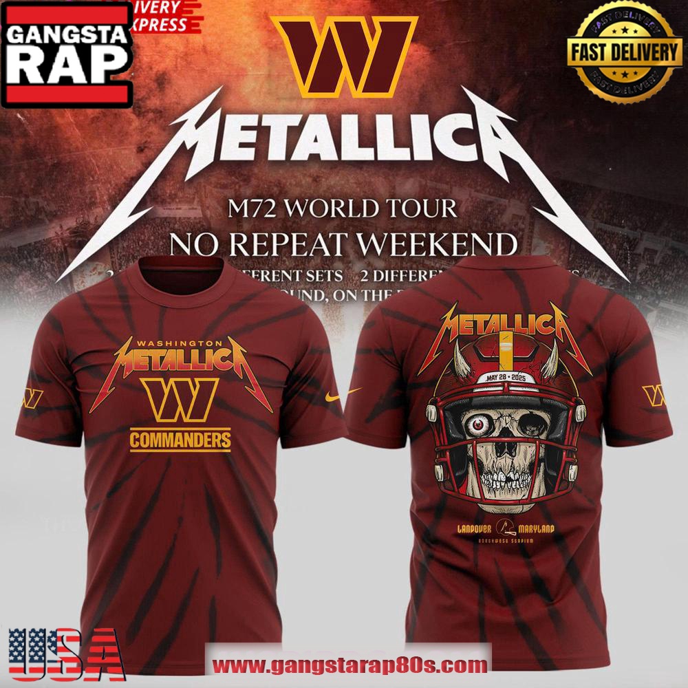 Washington Commanders M72 World Tour Special Edition Unisex T-Shirt