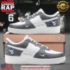 West Virginia Football x Limited Edition Air Force 1 Running Sneakers Shoes 2 West Virginia Football x Limited Edition Air Force 1 Running Sneakers Shoes