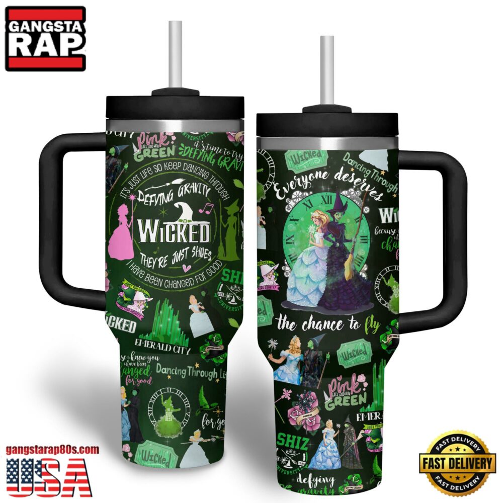 Wicked Music Custom Stanley Quencher 40oz Stainless Steel Tumbler Wicked Music Custom Stanley Quencher 40oz Stainless Steel Tumbler