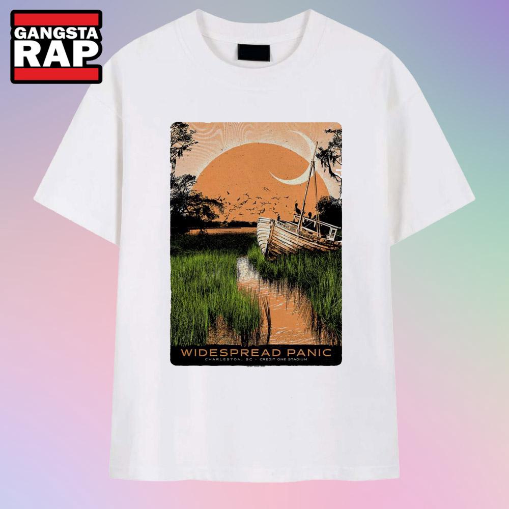 Widespread Panic Credit One Stadium Charleston, SC May 16-17 2025 Tour T Shirt