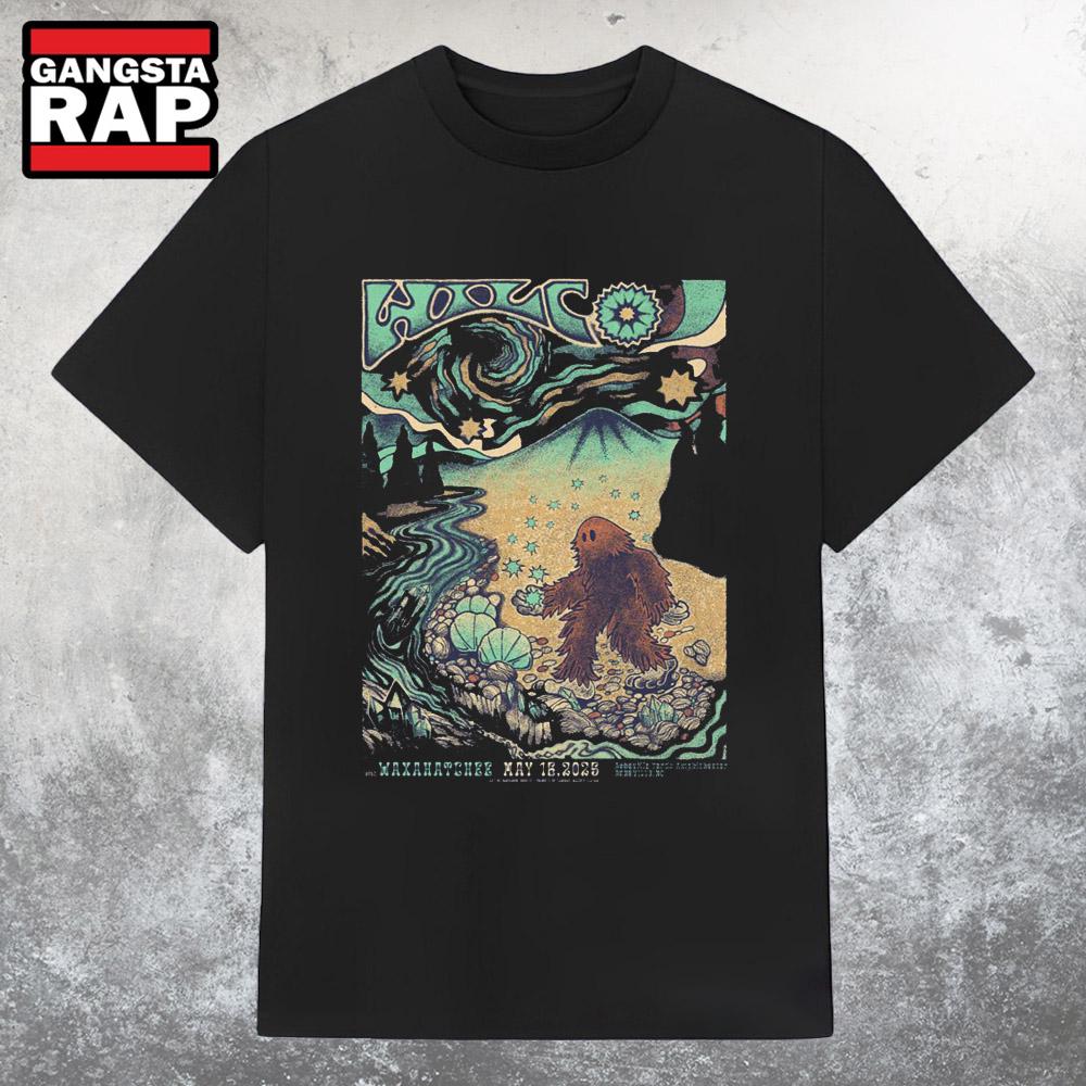 Wilco At Asheville Yards Ampitheatre In Asheville, NC On May 16 2025 Tour T Shirt