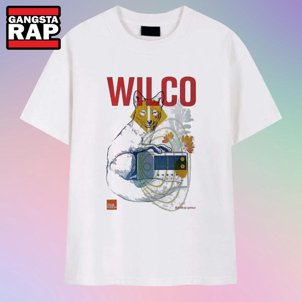 Wilco In Santiago Chile At Teatro LA Cupula On June 2 2025 Fox T Shirt