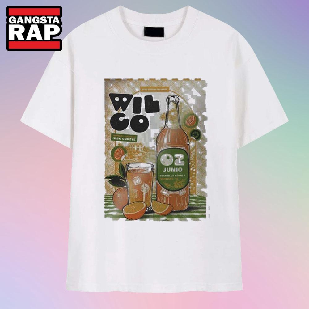 Wilco In Santiago Chile At Teatro LA Cupula On June 2 2025 T Shirt