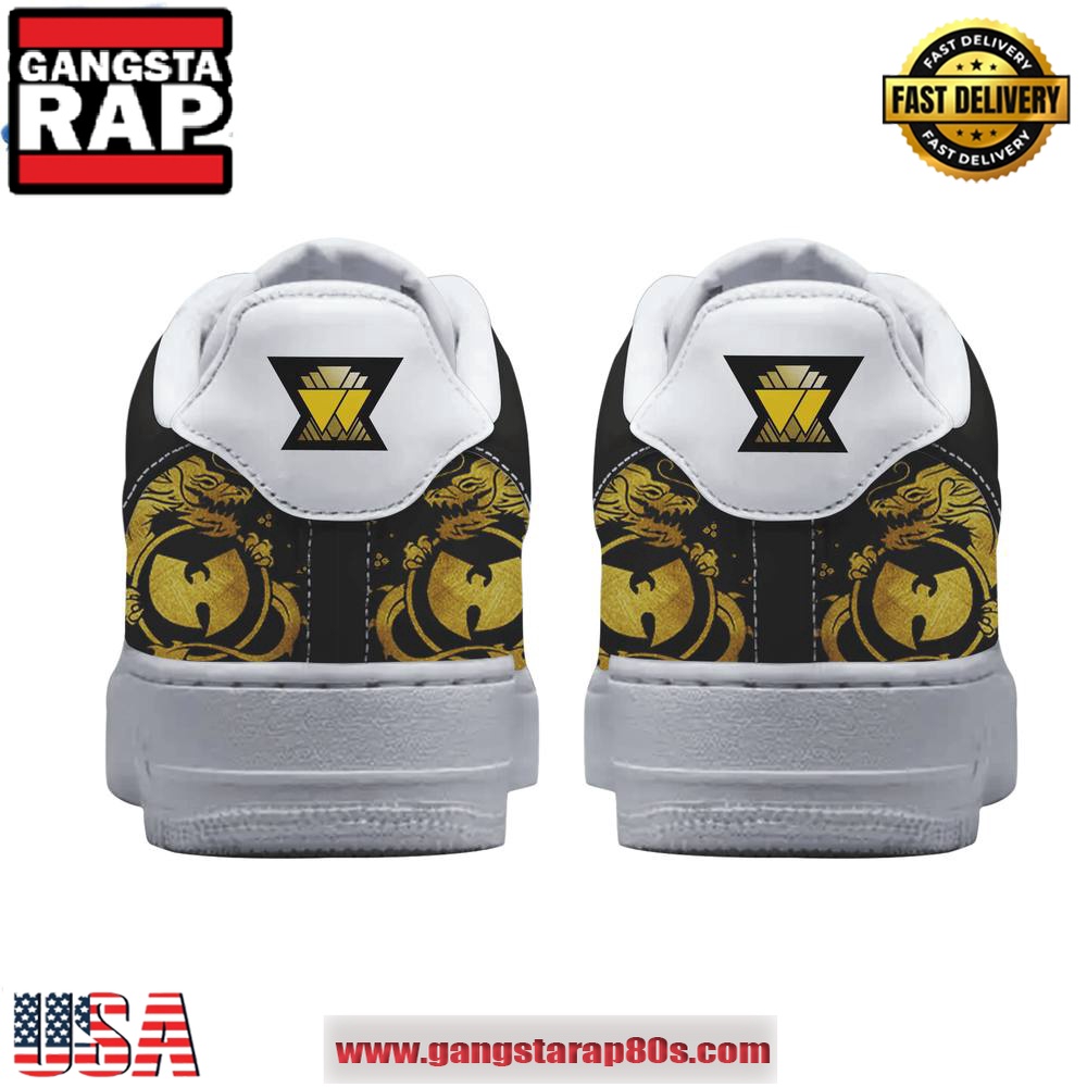 Wu-Tang Clan Protect Ya Neck Special Edition Air Force 1 Running Sneakers Shoes Wu-Tang Clan Protect Ya Neck Special Edition Air Force 1 Running Sneakers Shoes