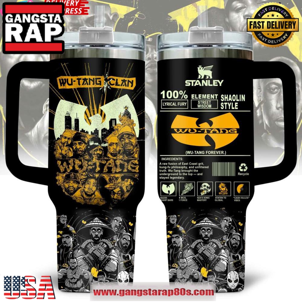 Wu-Tang Clan x Stanley Limited Edition Tumbler Cup 40oz Wu-Tang Clan x Stanley Limited Edition Tumbler Cup 40oz