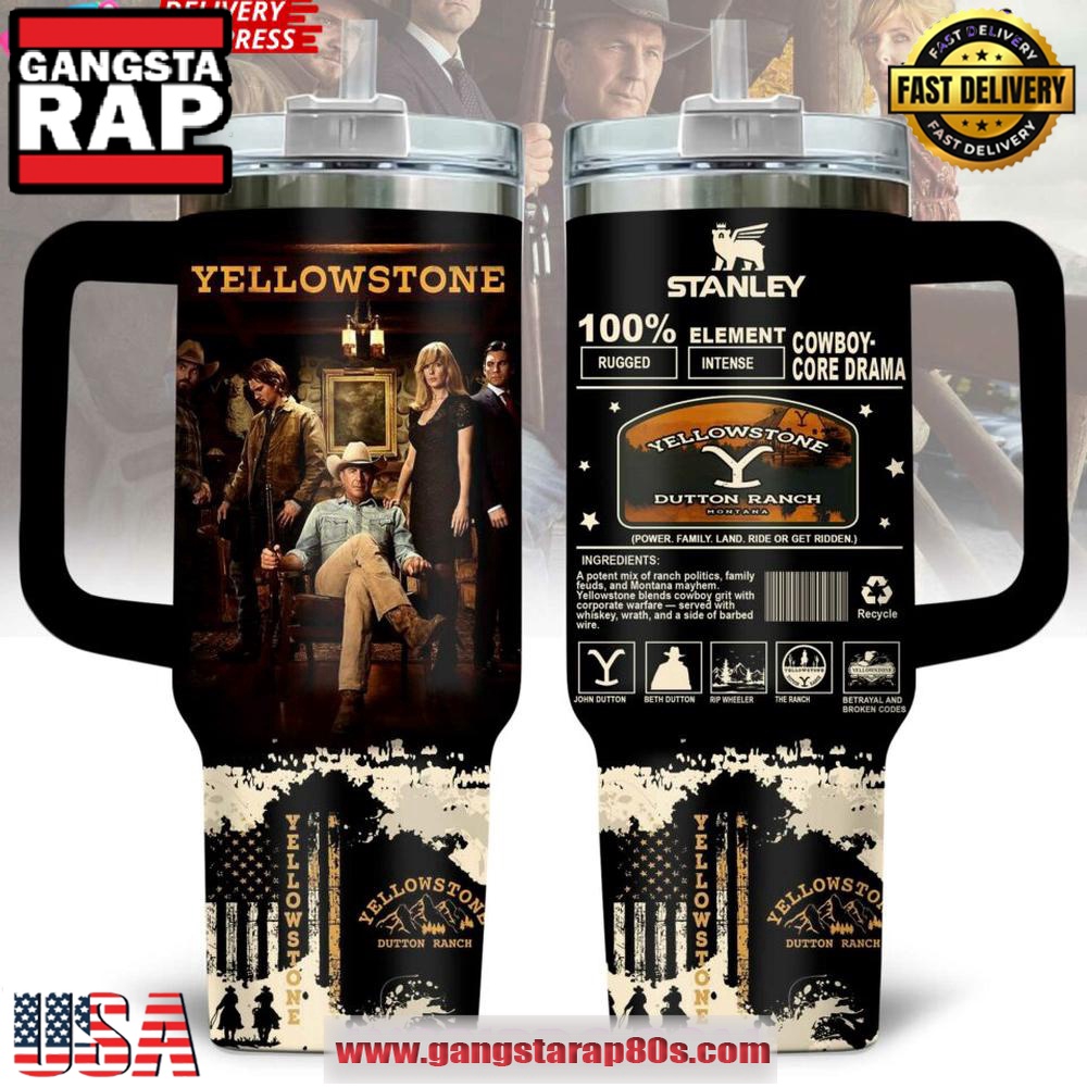 Yellowstone Dutton Ranch Limited Edition Tumbler Cup 40oz Yellowstone Dutton Ranch Limited Edition Tumbler Cup 40oz