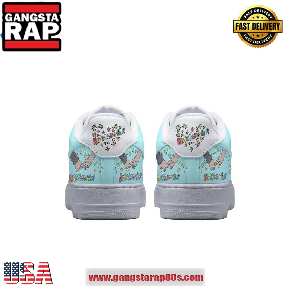 You Are My Favourite Person Heartstopper Limited Air Force 1 Running Sneakers Shoes You Are My Favourite Person Heartstopper Limited Air Force 1 Running Sneakers Shoes