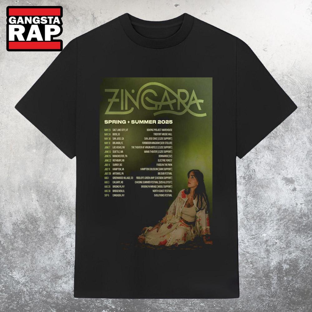 Zingara Spring Summer Tour 2025 T Shirt