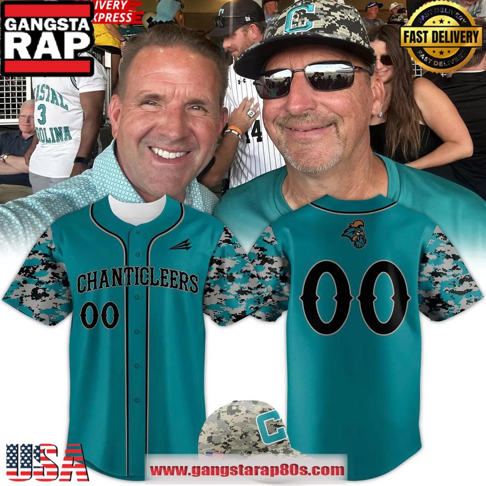 2025 Coastal Carolina Baseball Camo Custom Number Baseball Jersey Shirt