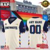2025 San Diego Padres Pride Month Special Custom Football Jersey