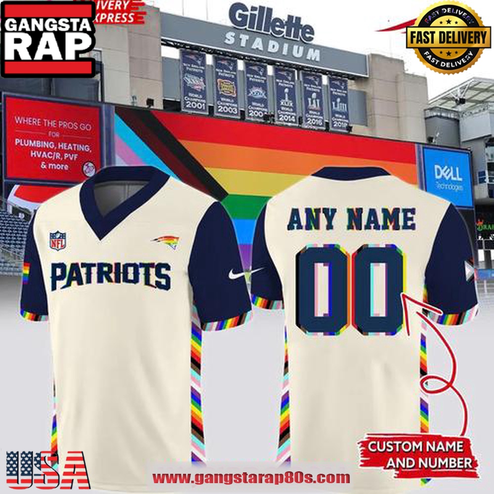 2025 San Diego Padres Pride Month Special Custom Football Jersey