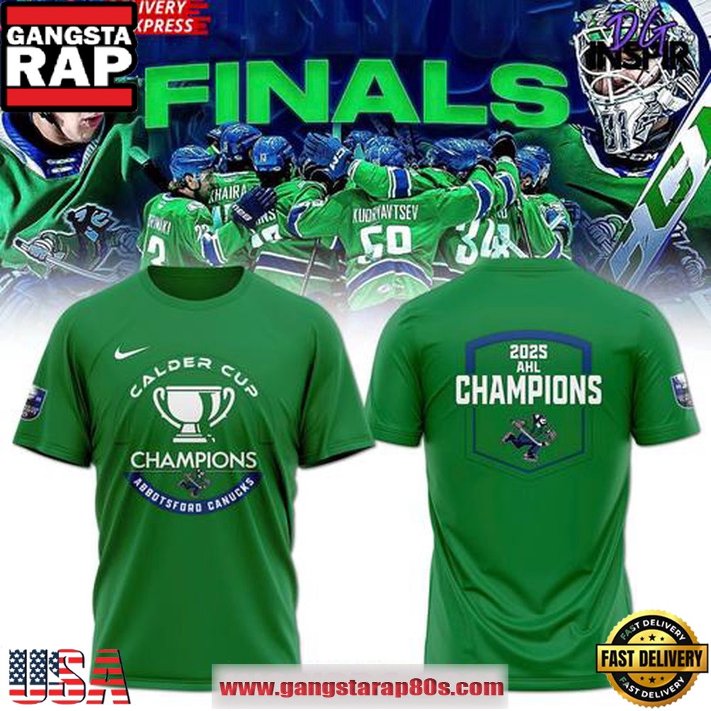 Abbotsford Canucks Calder Cup Champions 2025 Special Unisex T Shirt Abbotsford Canucks Calder Cup Champions 2025 Special Unisex T Shirt